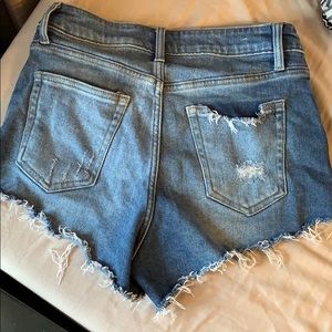 denim shorts (stretchy)